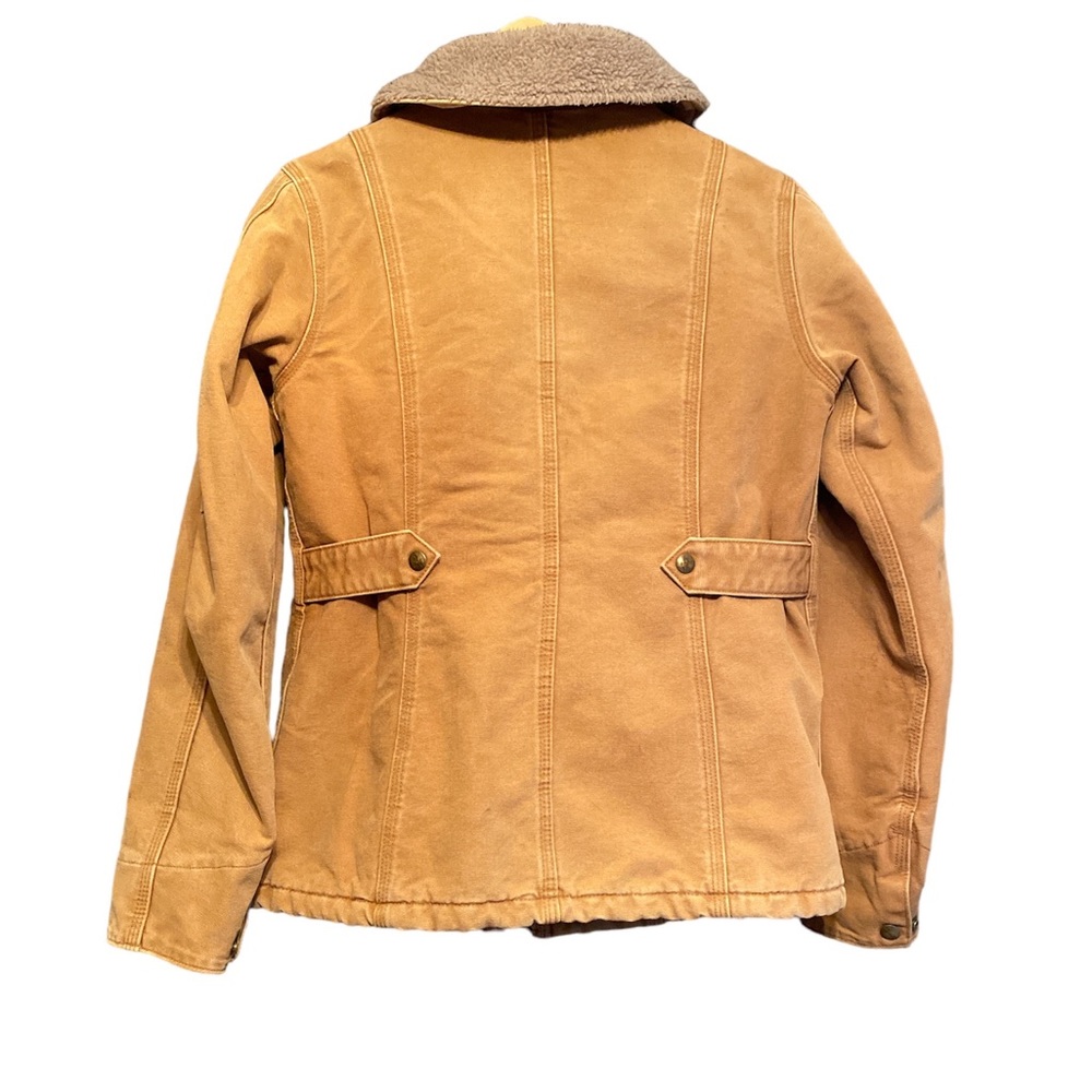 ♻️Carhartt Tan Utility Jacket for Women - Picture 2 of 3